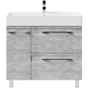 Тумба с раковиной Vod-ok Мальта 90 L горный камень