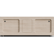 Экран-купе для ванны Vod-ok Хит 150 дуб