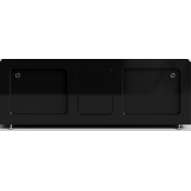 Экран-купе под ванну Vod-ok Хит 150 черный глянец