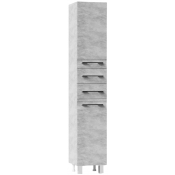Шкаф-пенал Vod-ok Мальта 35 L горный камень