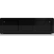 Экран-купе под ванну Vod-ok Хит 180 черный глянец