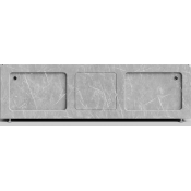 Экран-купе под ванну Vod-ok Хит 180 мрамор белый софт тач