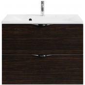 Тумба под раковину Vod-ok Марко 75 хром/палисандр