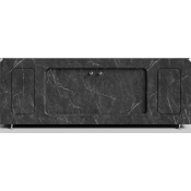 Экран-купе для ванны Vod-ok Лидер 150 мрамор графит софт тач