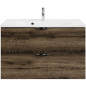 Тумба c раковиной Vod-ok Марко 90 хром/дуб крымский коричневый 131005-9005