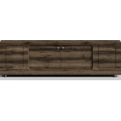 Экран-купе для ванны Vod-ok Лидер 180 дуб крымский коричневый 131005-9005