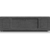 Экран-купе для ванны Vod-ok Лидер 180 серый камень