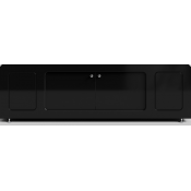 Экран-купе для ванны Vod-ok Лидер 180 черный глянец