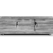 Экран-купе под ванну Vod-ok Топ 150 лиственница структурная контрастно-серая