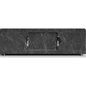 Экран-купе под ванну Vod-ok Топ 170 мрамор графит софт тач