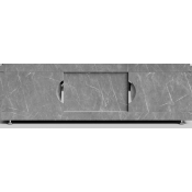 Экран-купе под ванну Vod-ok Топ 170 мрамор серый софт тач 4044-1