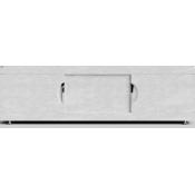 Экран-купе под ванну Vod-ok Топ 180 белый камень