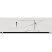 Экран-купе под ванну Vod-ok Топ 180 мрамор белый натур милк 2537