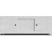 Экран-купе Vod-ok 150 белый камень