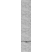 Шкаф-пенал Vod-ok Марко 30 L дверь и ящик, ручки хром, горный камень