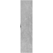 Шкаф-пенал Vod-ok Марко 35 R дверь, ручки хром, мрамор белый