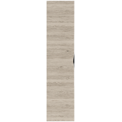 Шкаф-пенал Vod-ok Марко 35 L дверь, ручки хром, ореховый дубослив светлый