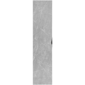 Шкаф-пенал Vod-ok Марко 35 L дверь, ручки хром, мрамор белый