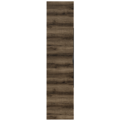 Шкаф-пенал Vod-ok Марко 35 L дверь, ручки черные, дуб крымский коричневый 131005-9005