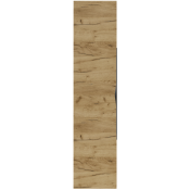 Шкаф-пенал Vod-ok Марко 35 L дверь, ручки черные, дуб тортуга