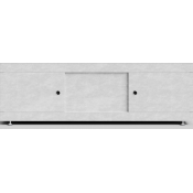 Экран-купе Vod-ok 170 белый камень