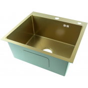 Мойка для кухни Fmark FSC5045C 50x45 матовое золото