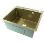 Мойка для кухни Fmark FSC5050C 50x50 матовое золото