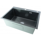 Мойка для кухни Fmark FSC7550Q 75x50 графит