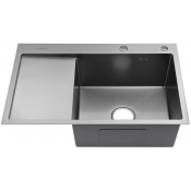 Мойка для кухни Fmark FSC7550L-R 75x50 сатин