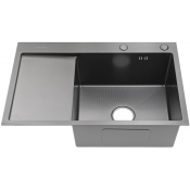 Мойка для кухни Fmark FSC7550Q-R 75x50 графит