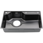 Мойка для кухни Fmark FSC7846Q 78x46 графит