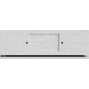 Экран-купе Vod-ok 180 белый камень