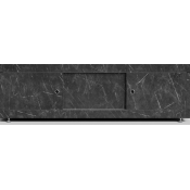 Экран-купе Vod-ok 180 мрамор графит софт тач