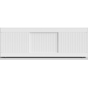 Экран-купе Vod-ok Тач 150 белый глянец