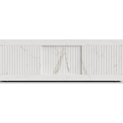 Экран-купе Vod-ok Тач 150 мрамор белый натур милк