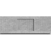 Экран-купе Vod-ok Тач 150 мрамор белый софт тач