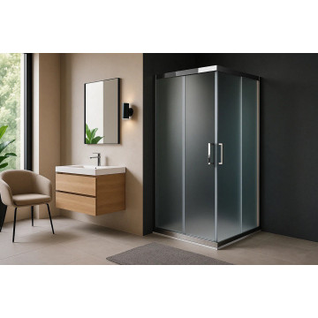 Душевой уголок Royal Bath HPD-C-CH 100х90х185 см стекло рифленое