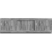 Экран-купе Vod-ok Тач 180 лиственница структурная контрастно-серая