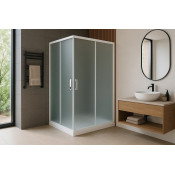 Душевой уголок Royal Bath HPD-C 85х100х185 см стекло матовое