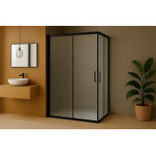 Душевой угол Royal Bath RB11575HPD-C-BL 75х115х185 (матовое)