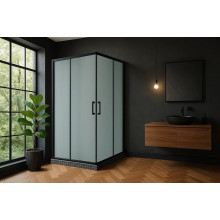 Душевой угол Royal Bath RB75HPD-C-BL 75х75х185 (матовое)