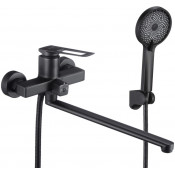 Смеситель для ванны Savol S-009024H черный матовый