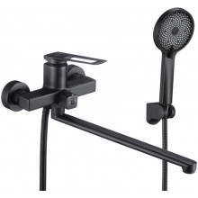 Смеситель для ванны Savol S-009024H черный матовый