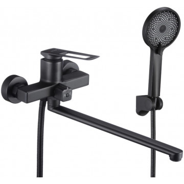 Смеситель для ванны Savol S-009024H черный матовый
