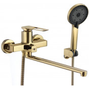 Смеситель для ванны Savol S-009024B золото