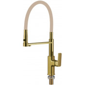 Смеситель для кухни Savol S-L1808C-12 бронза/бежевый
