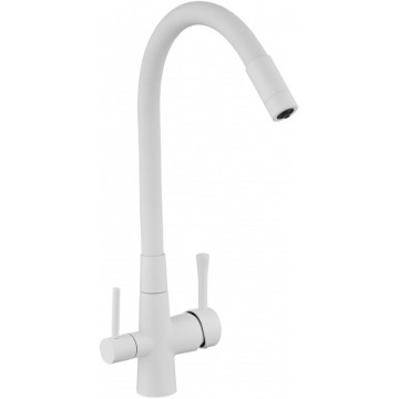 Смеситель для кухни Savol S-L1806W-02 белый