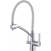 Смеситель для кухни Savol S-L1805-04 хром/серый