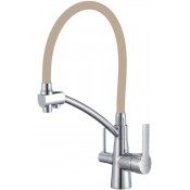 Смеситель для кухни Savol S-L1805-12 хром/бежевый