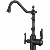 Смеситель для кухни Savol S-L1803H черный матовый